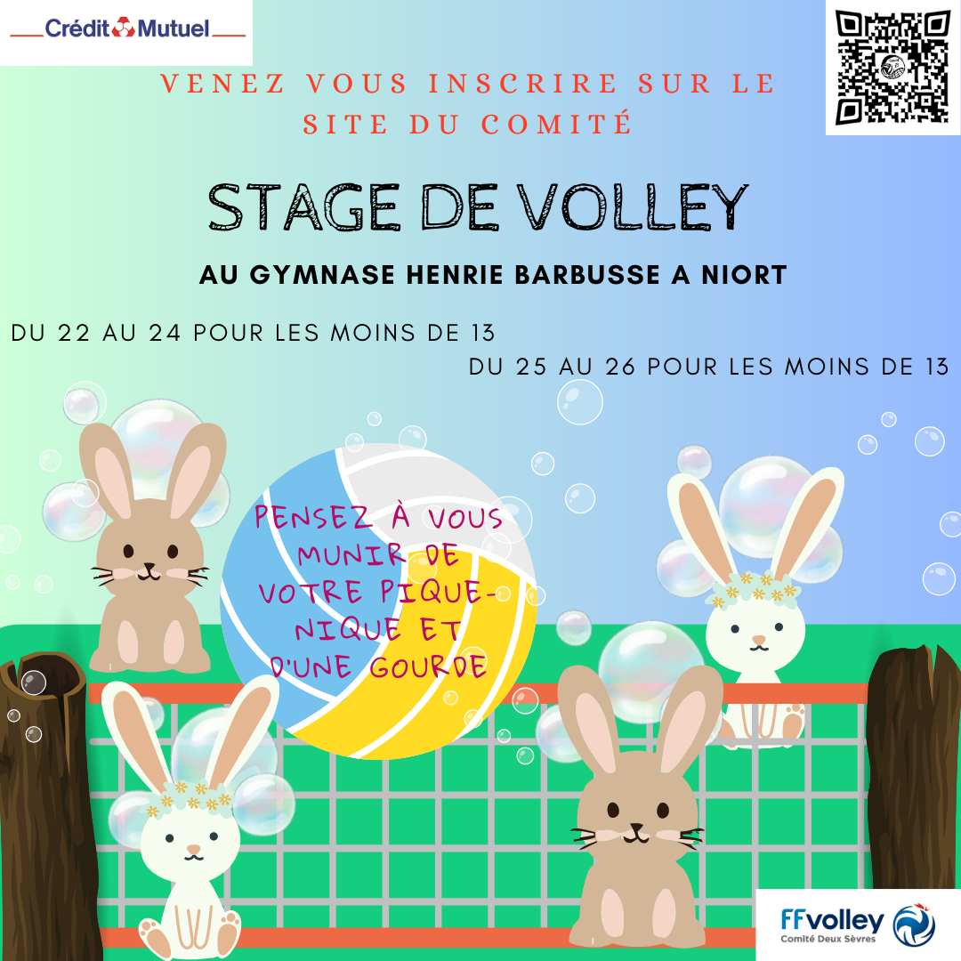 Stage CDE M11 et M13 avril 2024